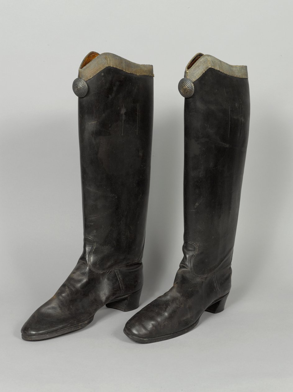 Çizmeler, 3. von Zieten Hussars, SAİK Connaught Dükü tarafından giyilen, 1914 öncesi (çizme) by German School