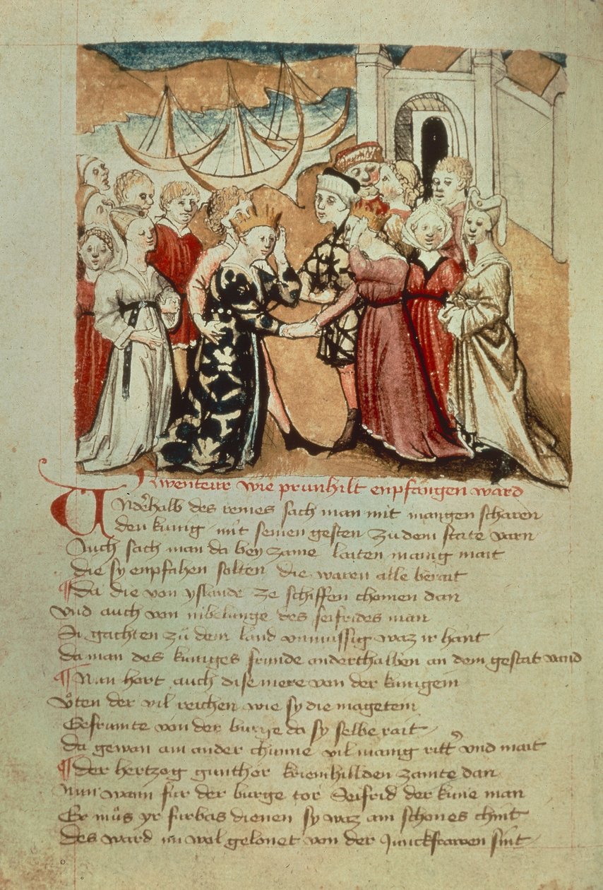 Brunhild Solucanlara Girer; Kriemhild, 