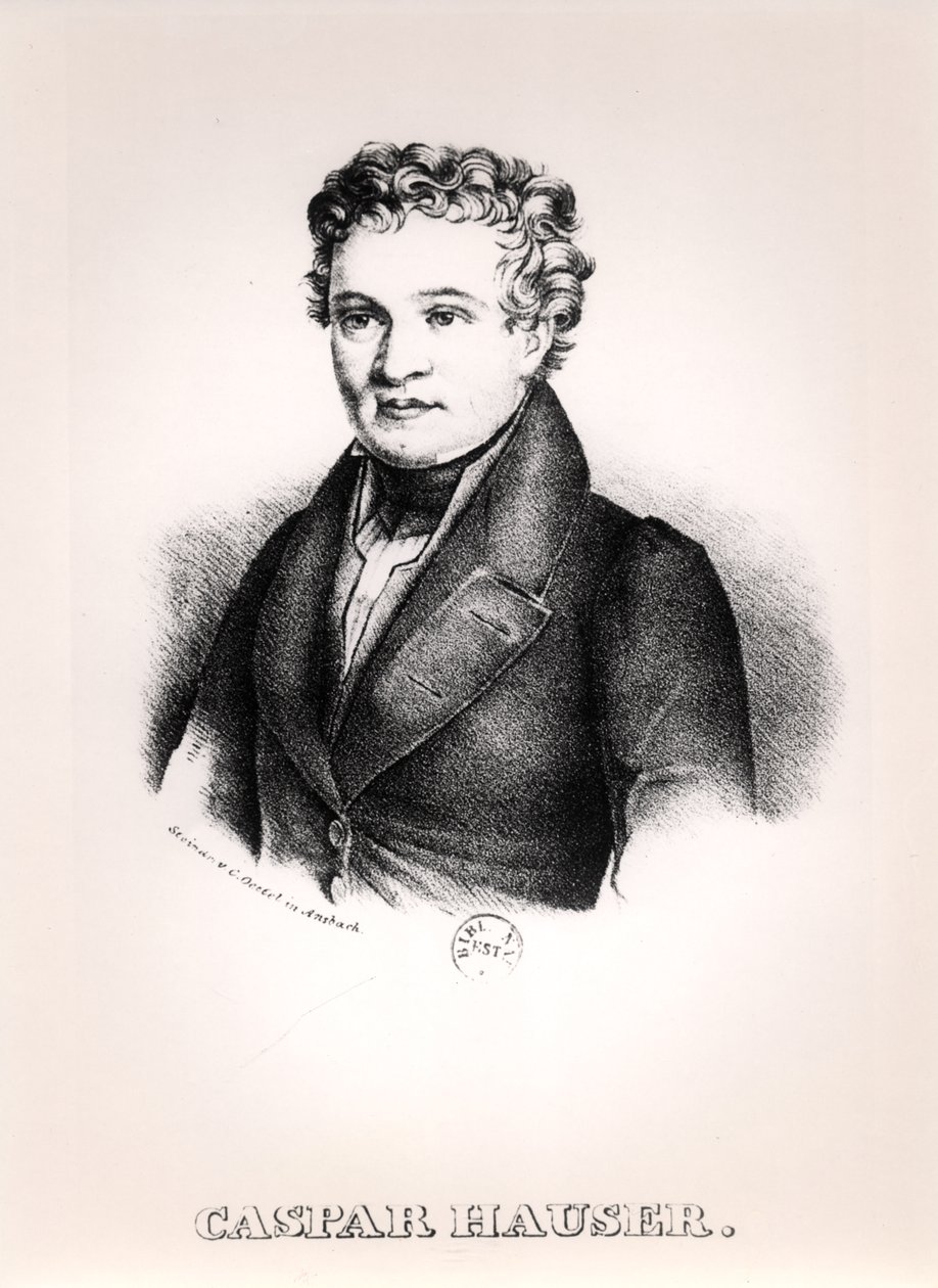 Caspar Hauser (c.1812-1833) by German School