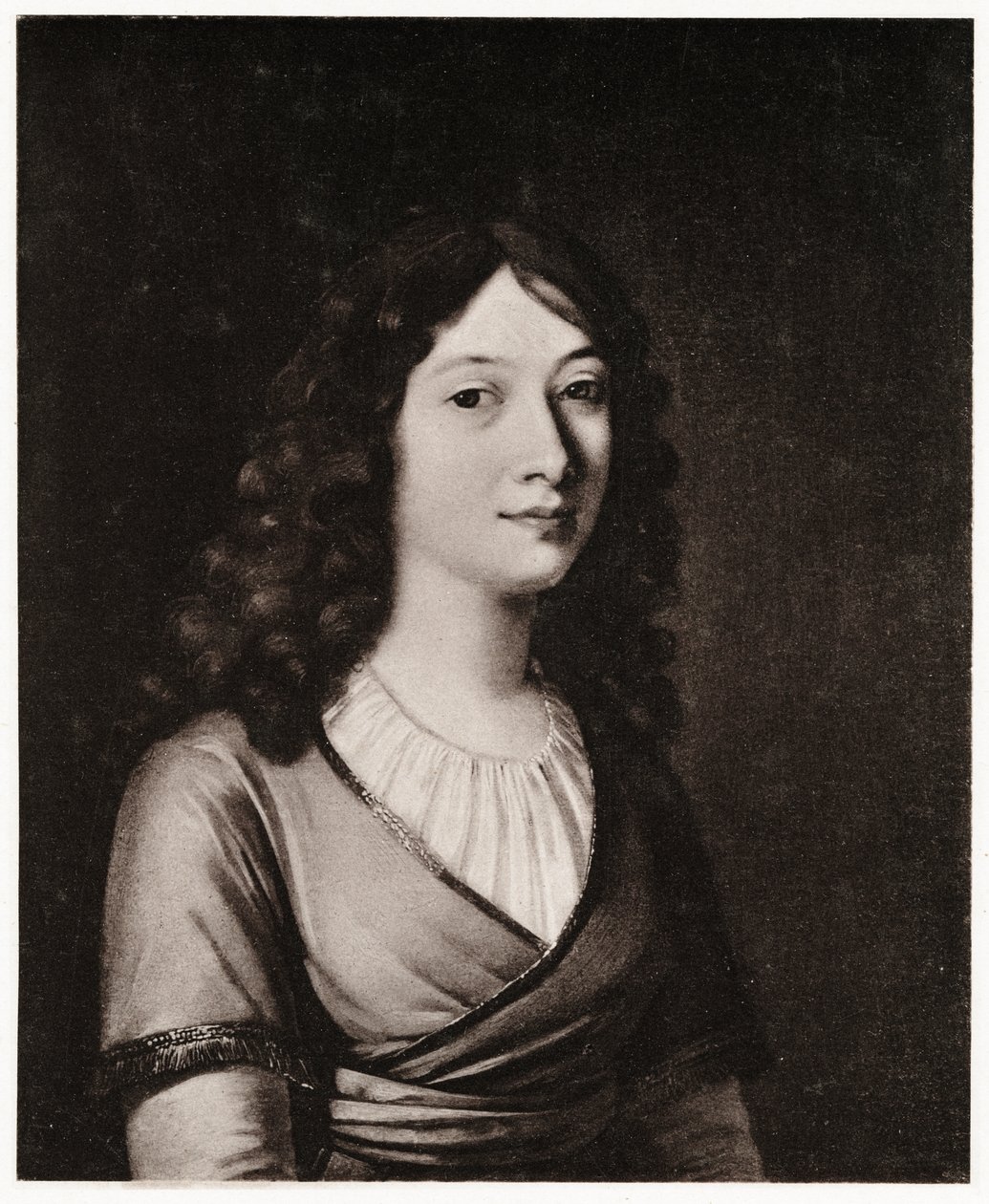 Charlotte von Schiller, 1884-90 (fototip) by German School