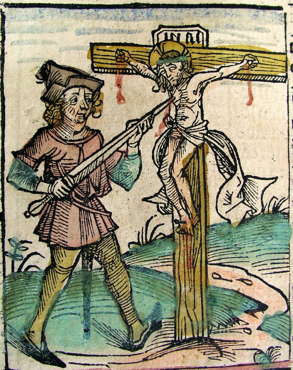 İsa çarmıha gerildi, Nuremberg Chronicle