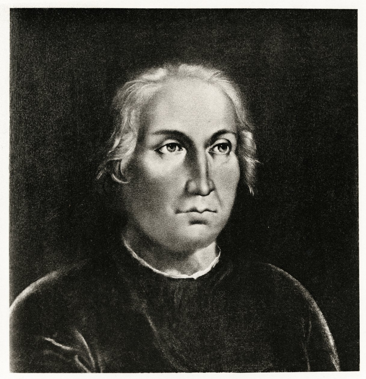 Christoph Columbus, 1884-90 (fototip) by German School