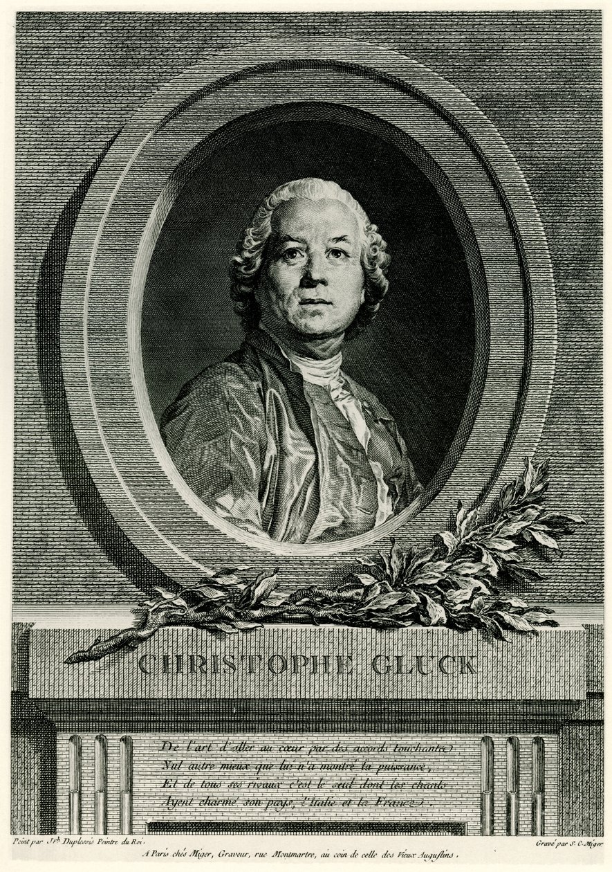 Christopher Willibald Gluck by German School