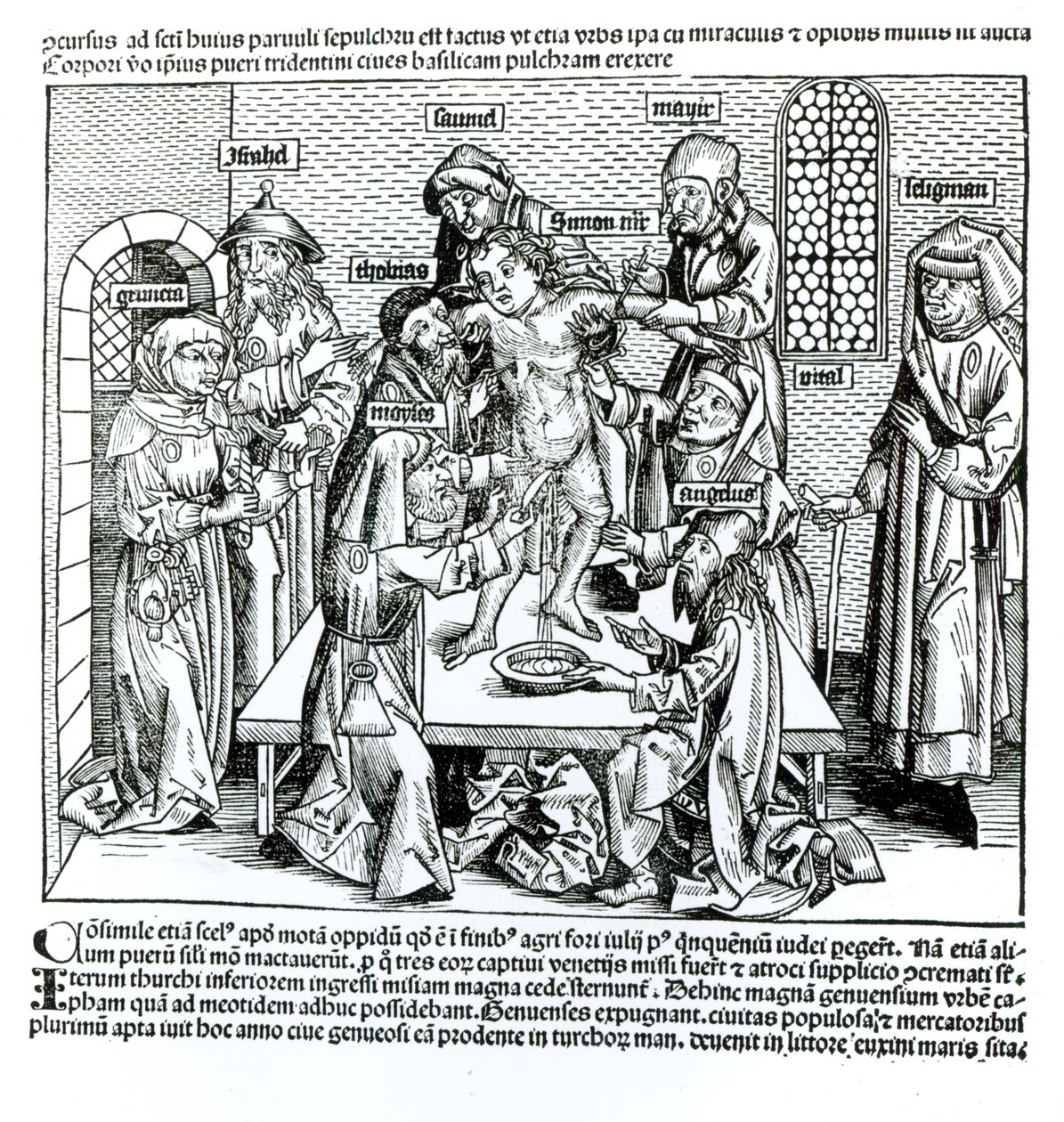 Sünnet, Hartmann Schedel (1440-1514) tarafından yazılan 