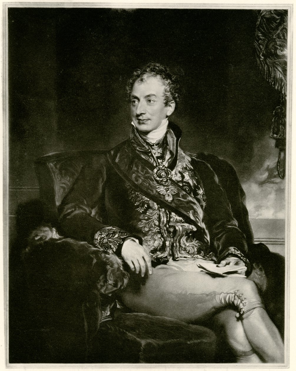 Clemens Wenzel Nepomuk Lothar Fürst von Metternich, 1884-90 (fototip) by German School