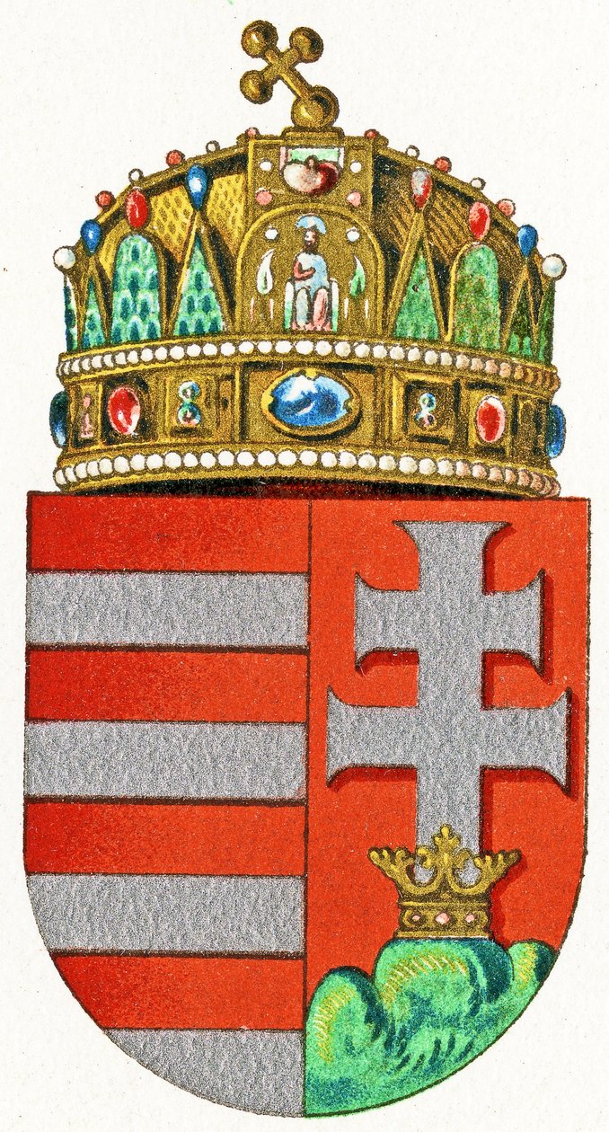 Macaristan Arması, 1898 dolayları by German School