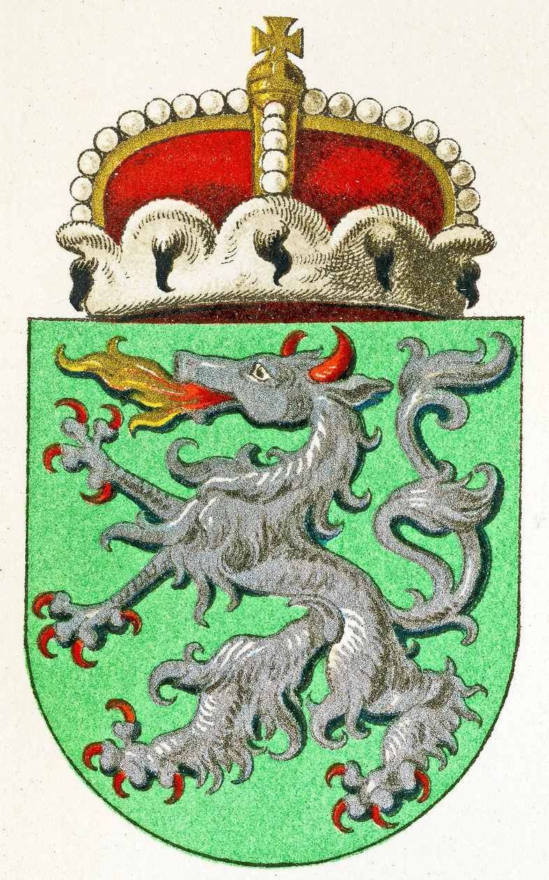 Steiermark Arması, 1898 dolayları by German School