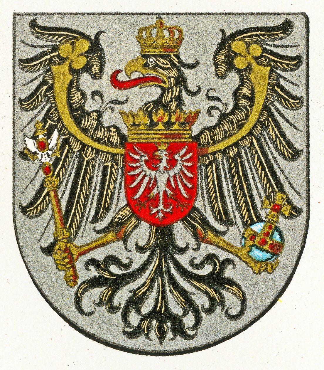 Posen arması, 1898 dolayları by German School