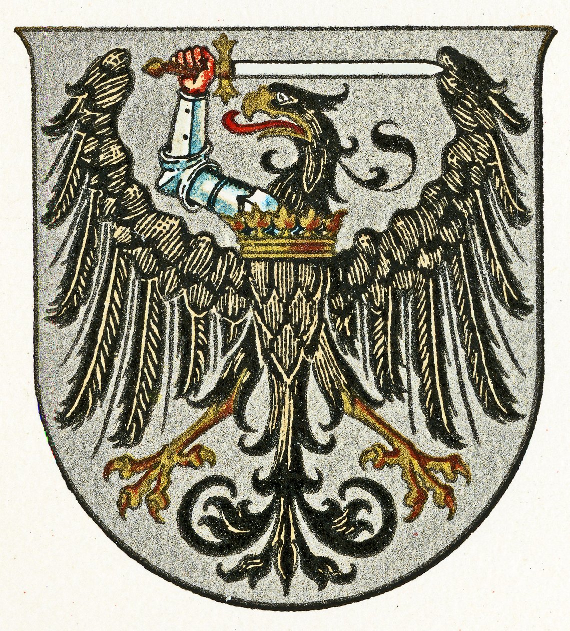 Batı Prusya arması, 1898 dolayları by German School