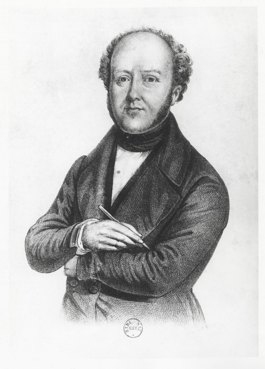 Dagobert von Gerhardt (gravür) by German School
