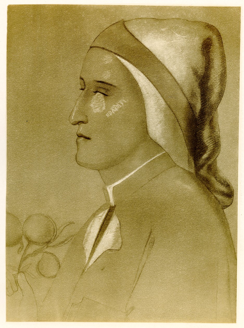 Dante Alighieri, 1884-90 (fototip) by German School