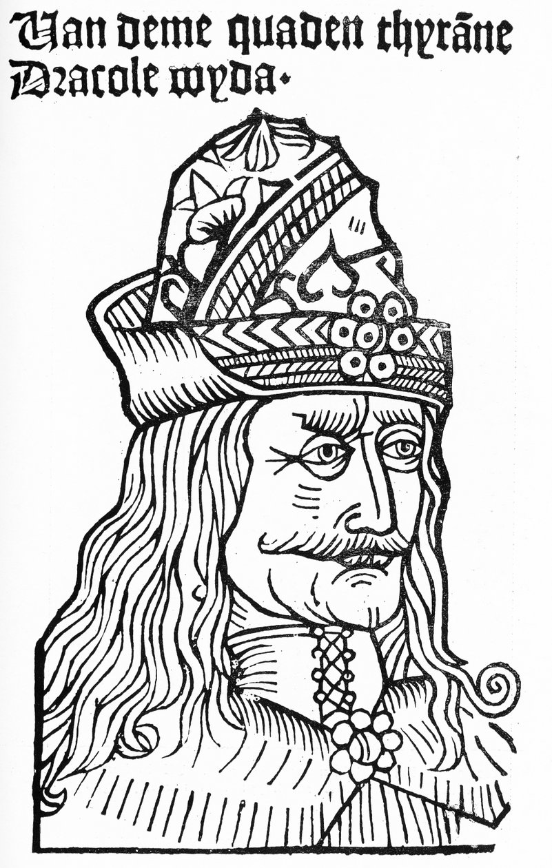 Drakula (Vlad Tepes), 1488-93 (ayrıca bkz. 473192) by German School