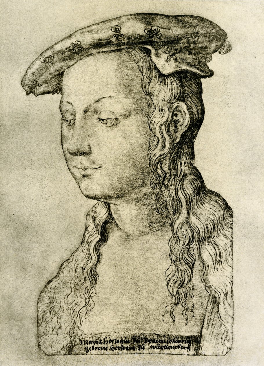 Braunschweig Düşesi Maria by German School