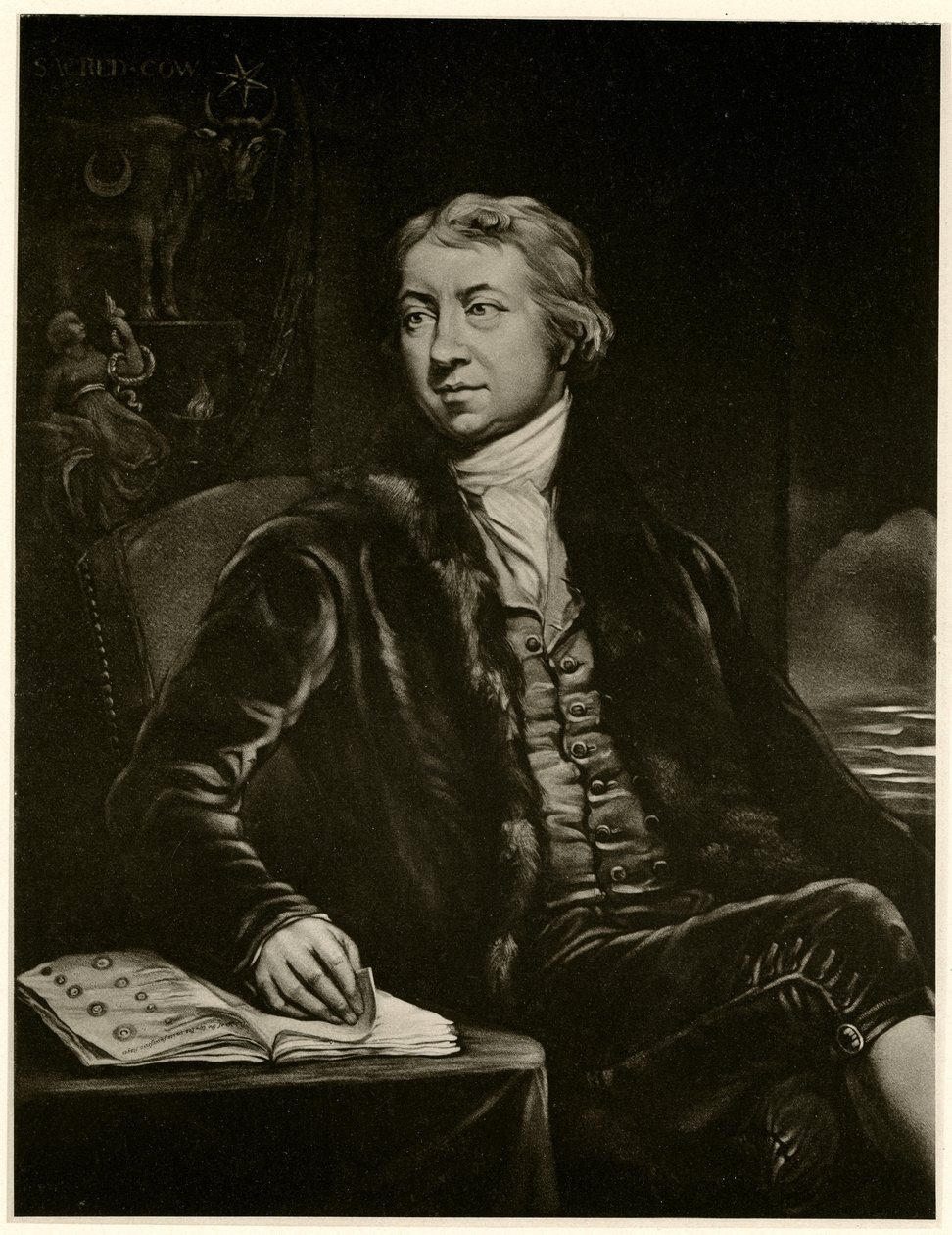 Edward Jenner, 1884-90 (fototip) by German School