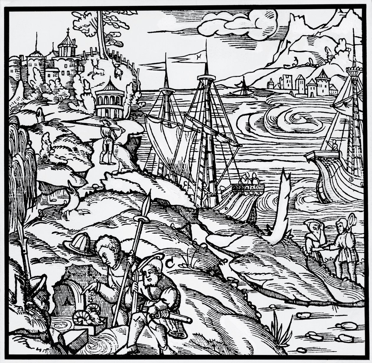 Georg Pawer veya Georgius Agricola (1494-1555) tarafından De re metalica