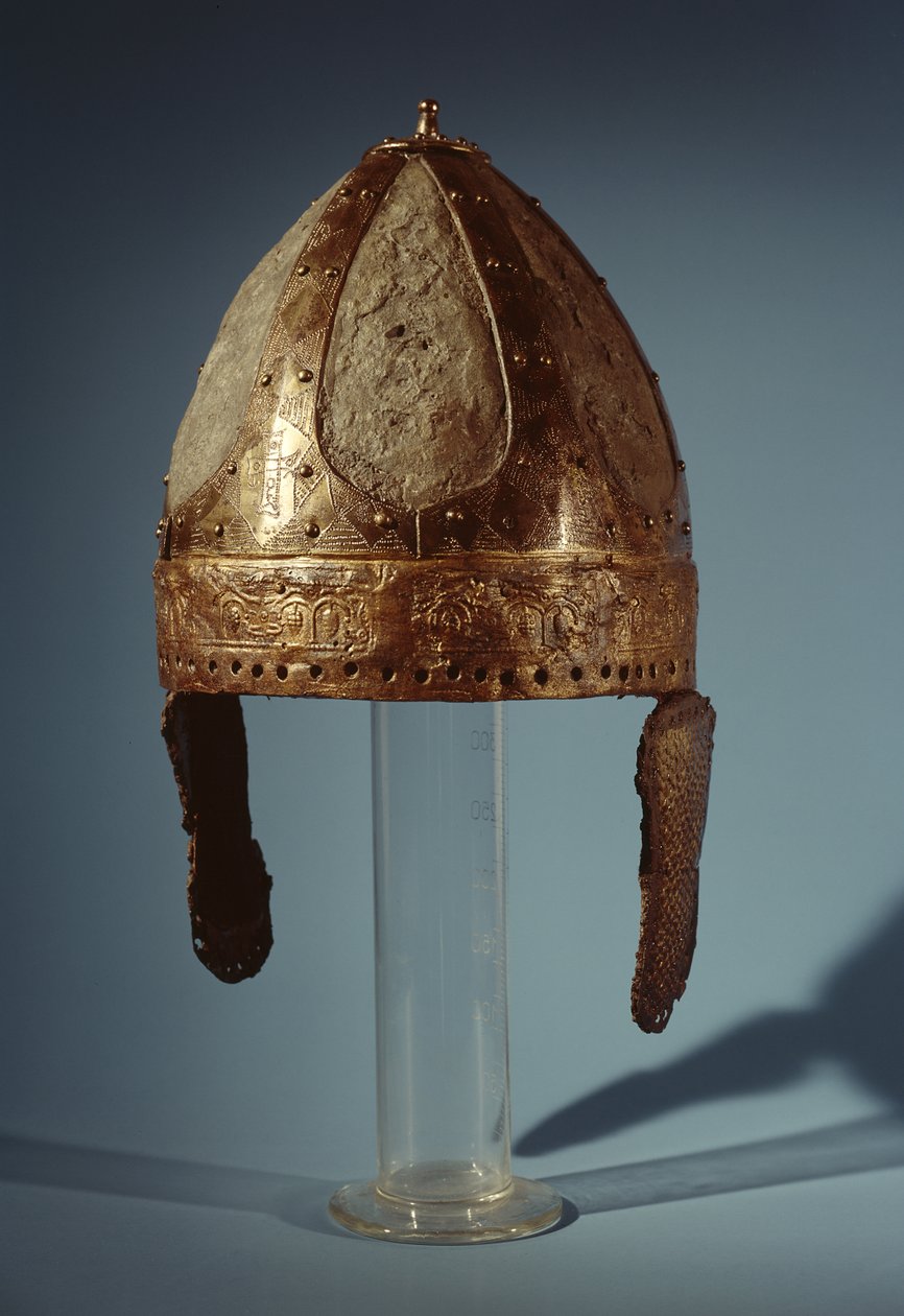 Avrupa savaş kaskı, c.500 (metal) by German School