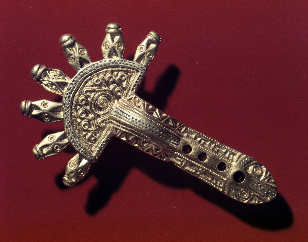 Fibula, Laucha (metal) by German School