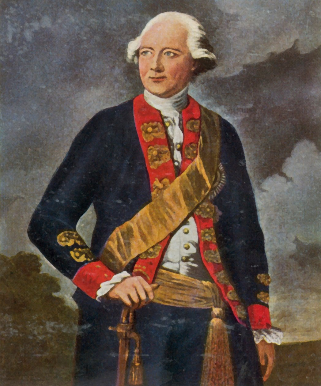 Mareşal von Möllendorff by German School