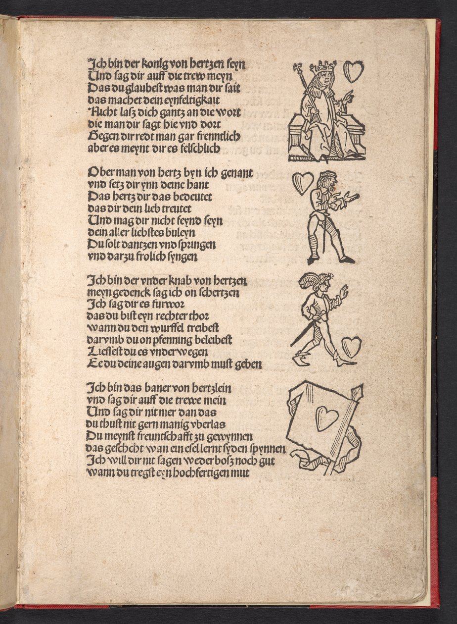 İskambil Kağıtlarından Fallar, c.1510 by German School