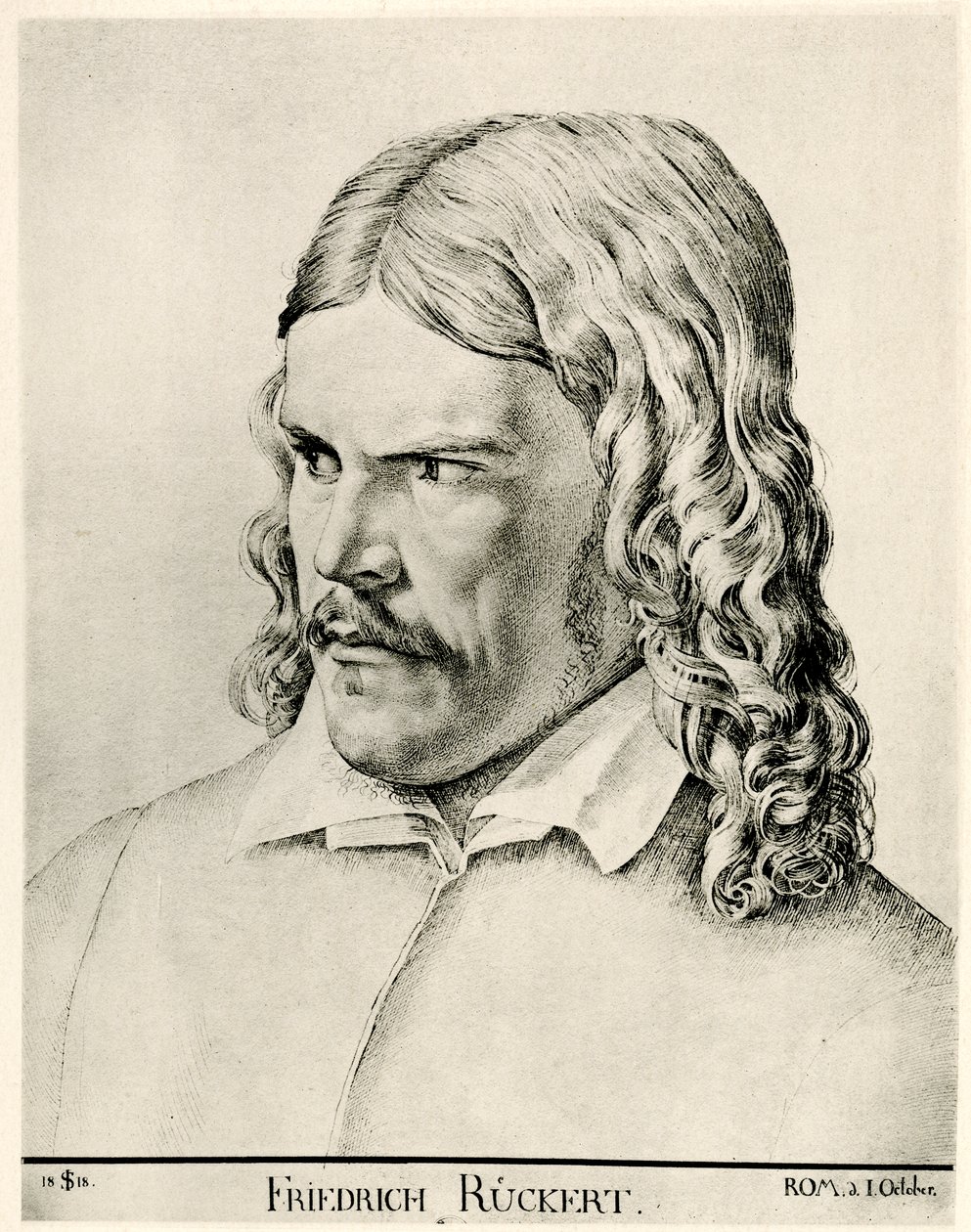 Friedrich Ruckert by German School