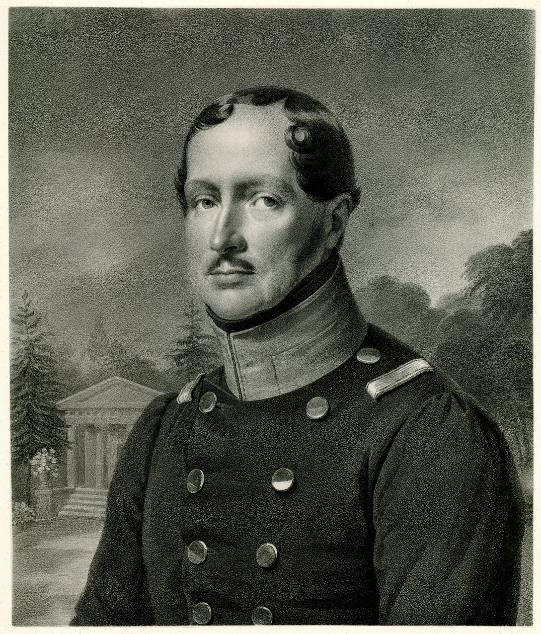 Friedrich Wilhelm III., 1884-90 (fototip) by German School