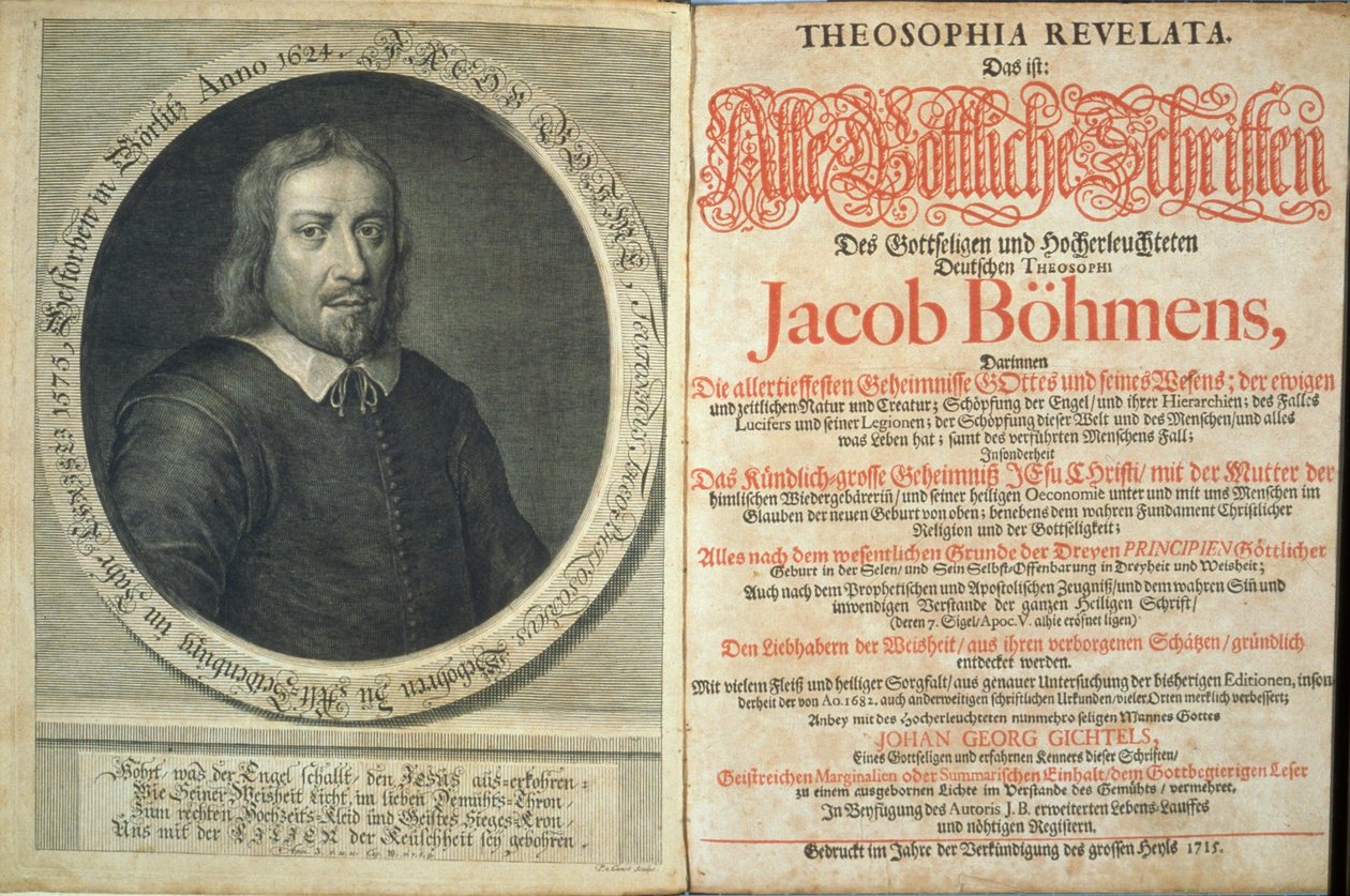 Jacob Boehme tarafından Theosophia Revelata