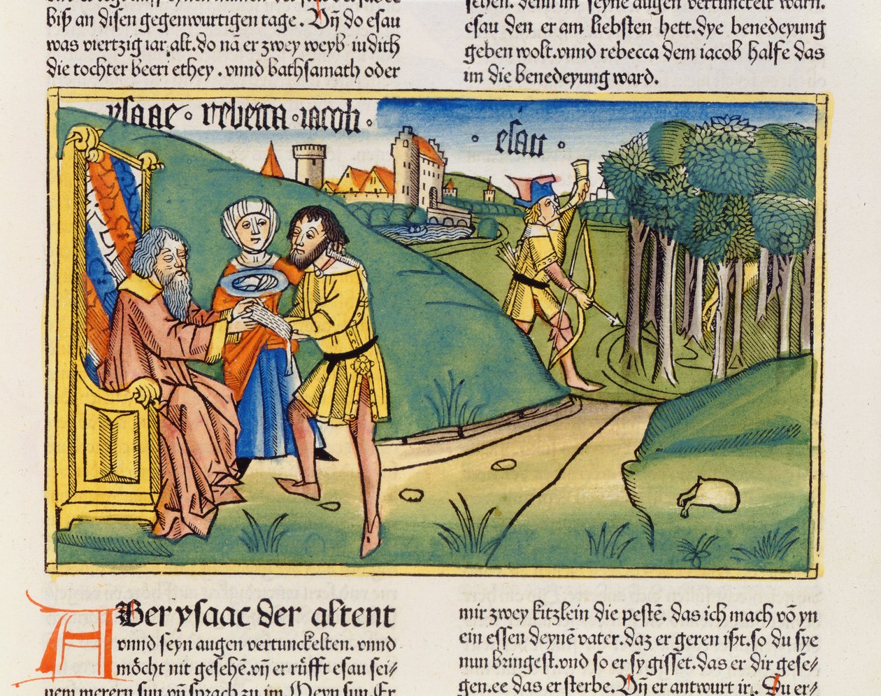Yaratılış 27 6-29 Yakup, Nuremberg İncil