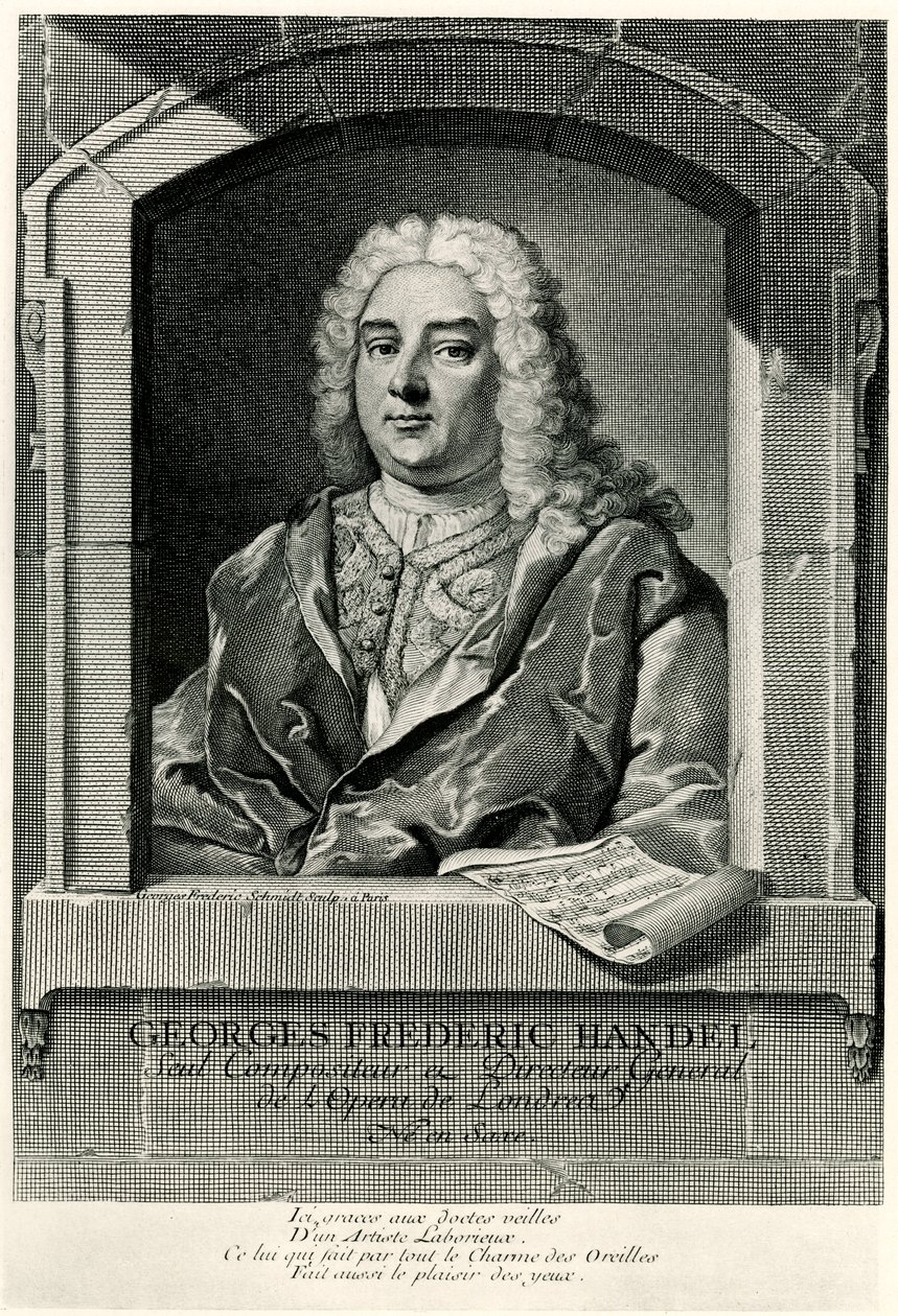 Georg Friedrich Haendel by German School