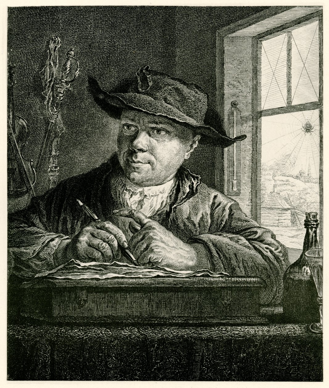 Georg Friedrich Schmidt, 1884-90 (fototip) by German School