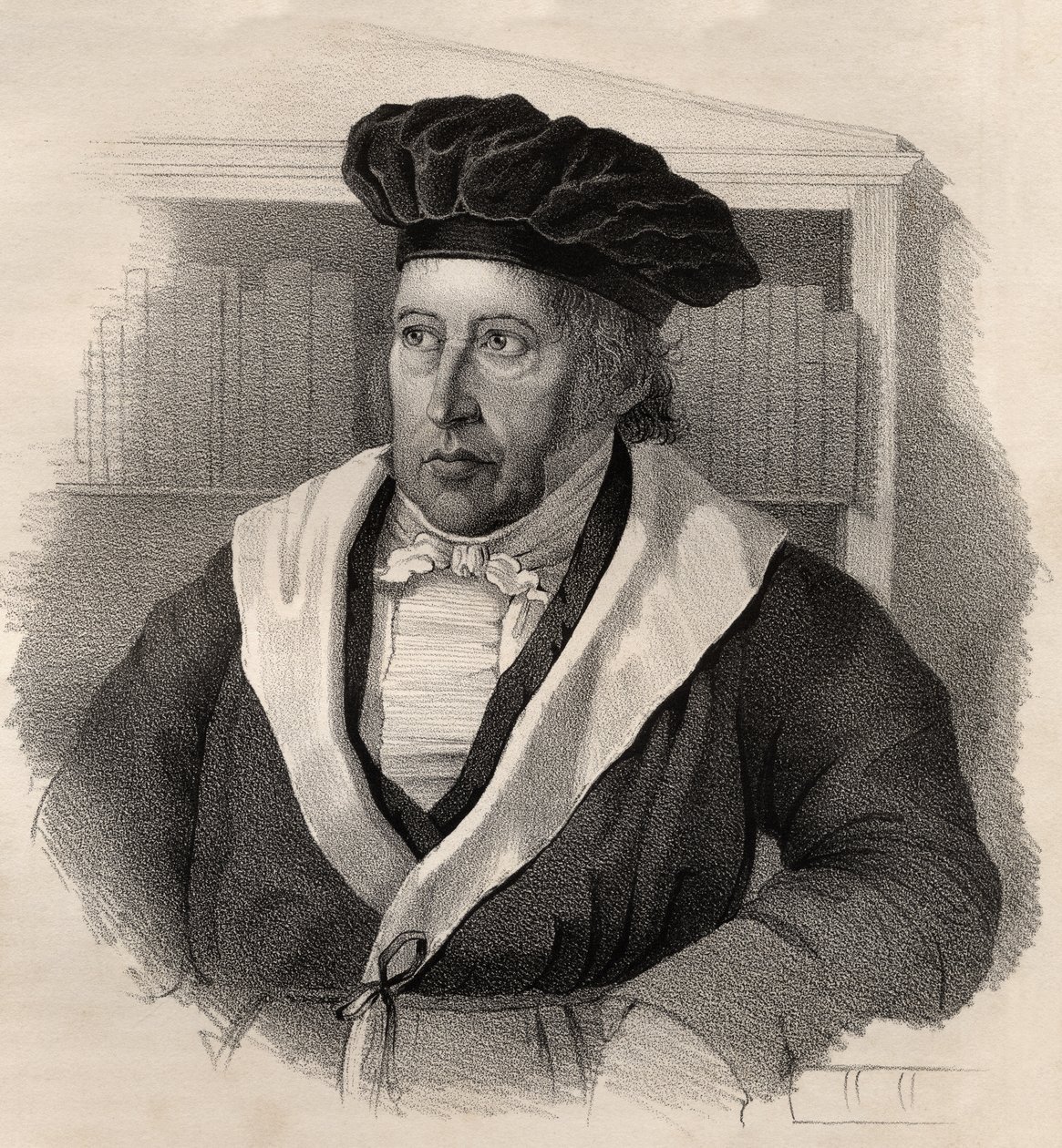 Georg Wilhelm Friedrich Hegel (1770-1831) by German School