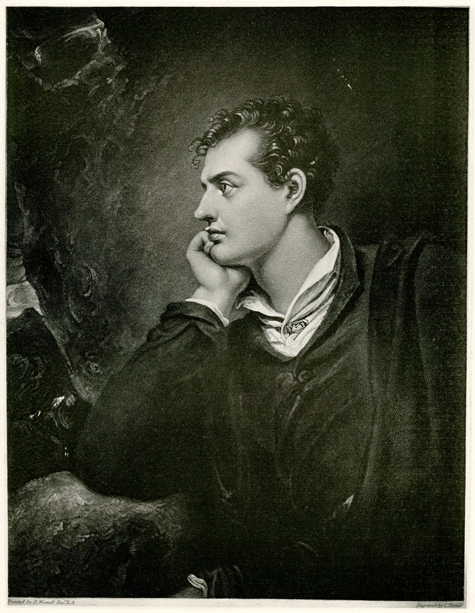 George Noel Gordon Lord Byron, 1884-90 (fototip) by German School