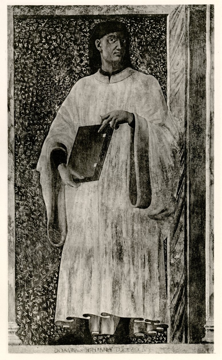 Giovanni Boccaccio, 1884-90 (fototip) by German School