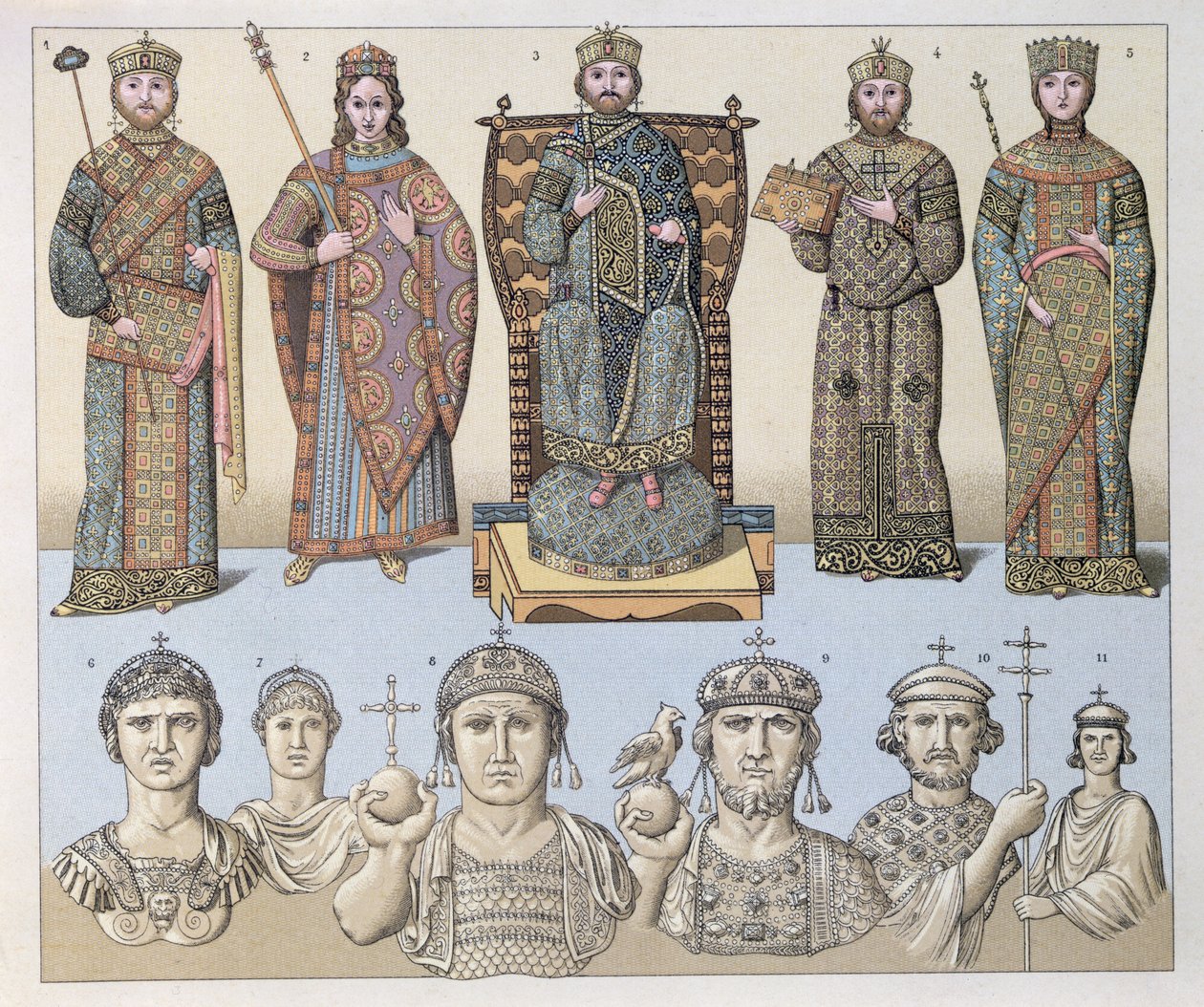 Konstantinopolis Rumları (kağıt üzerinde wc) by German School