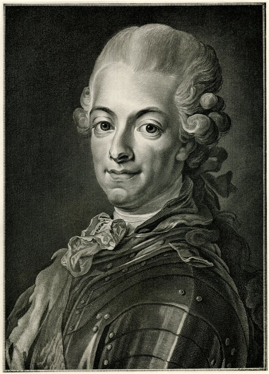 Gustav III. by German School