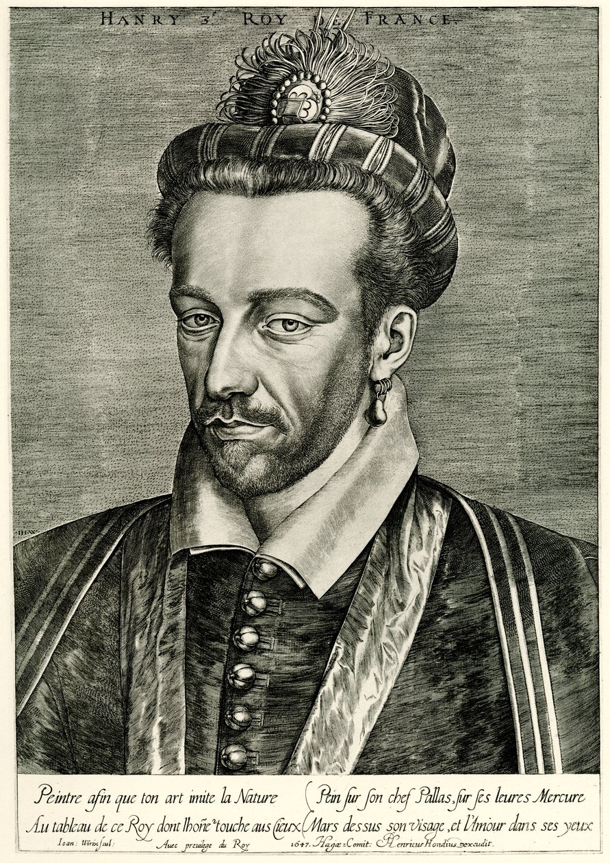 Heinrich III. by German School