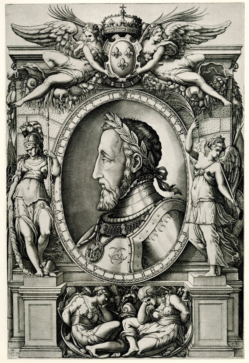 Heinrich II., 1884-90 by German School