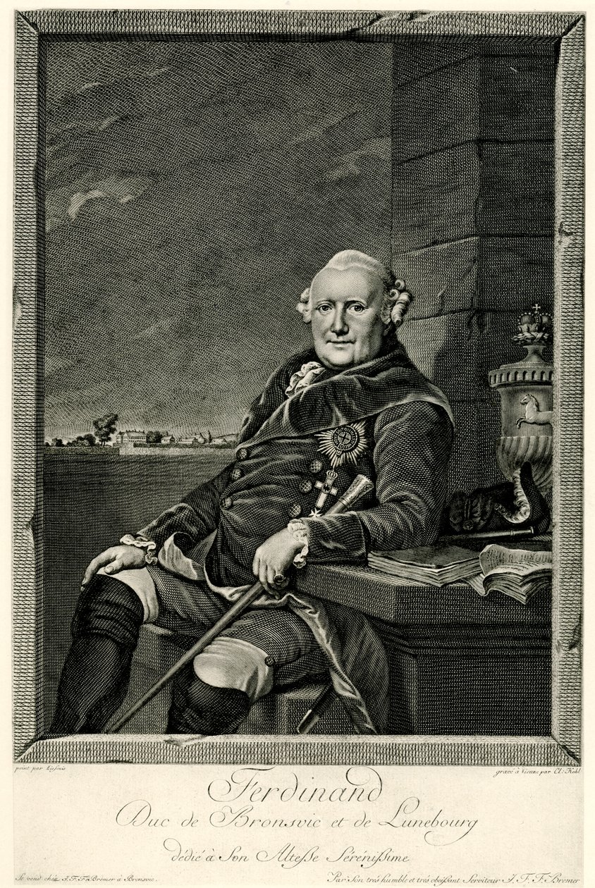 Brunswick Dükü Ferdinand by German School