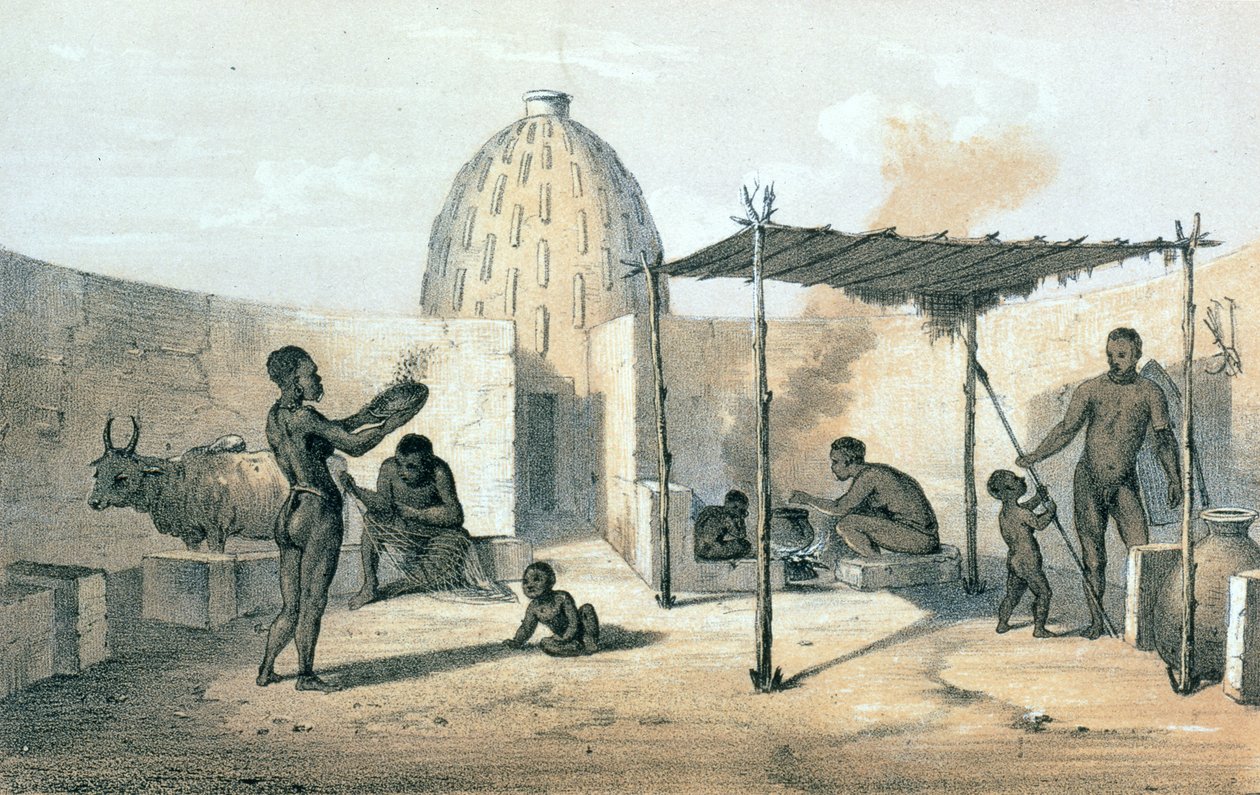 Dr Heinrich Barth (1821-65) (lito) tarafından yazılan 