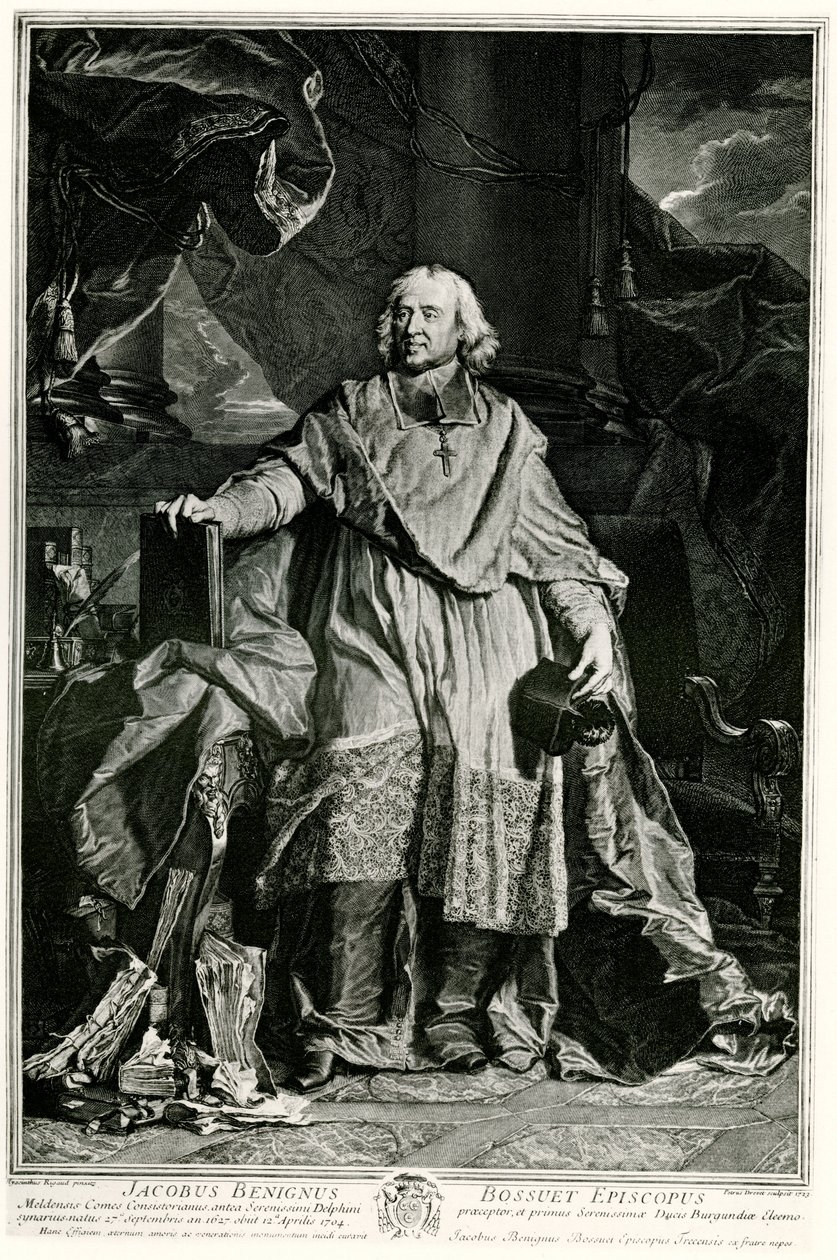 Jacques Benign Bossuet by German School