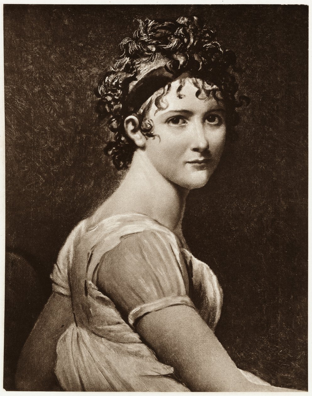 Jeanne Françoise Adelaide Récamier, 1884-90 (fototip) by German School