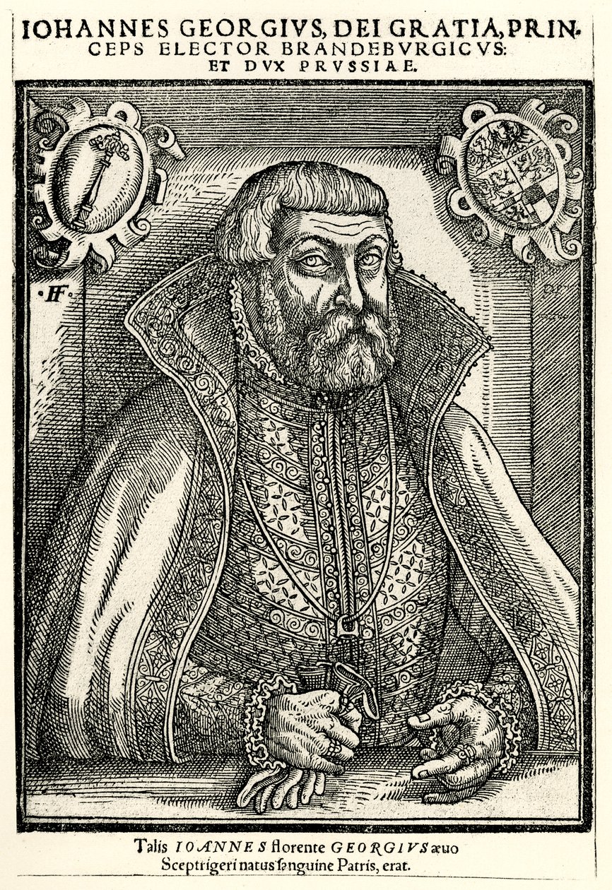 Brandenburglu John George by German School
