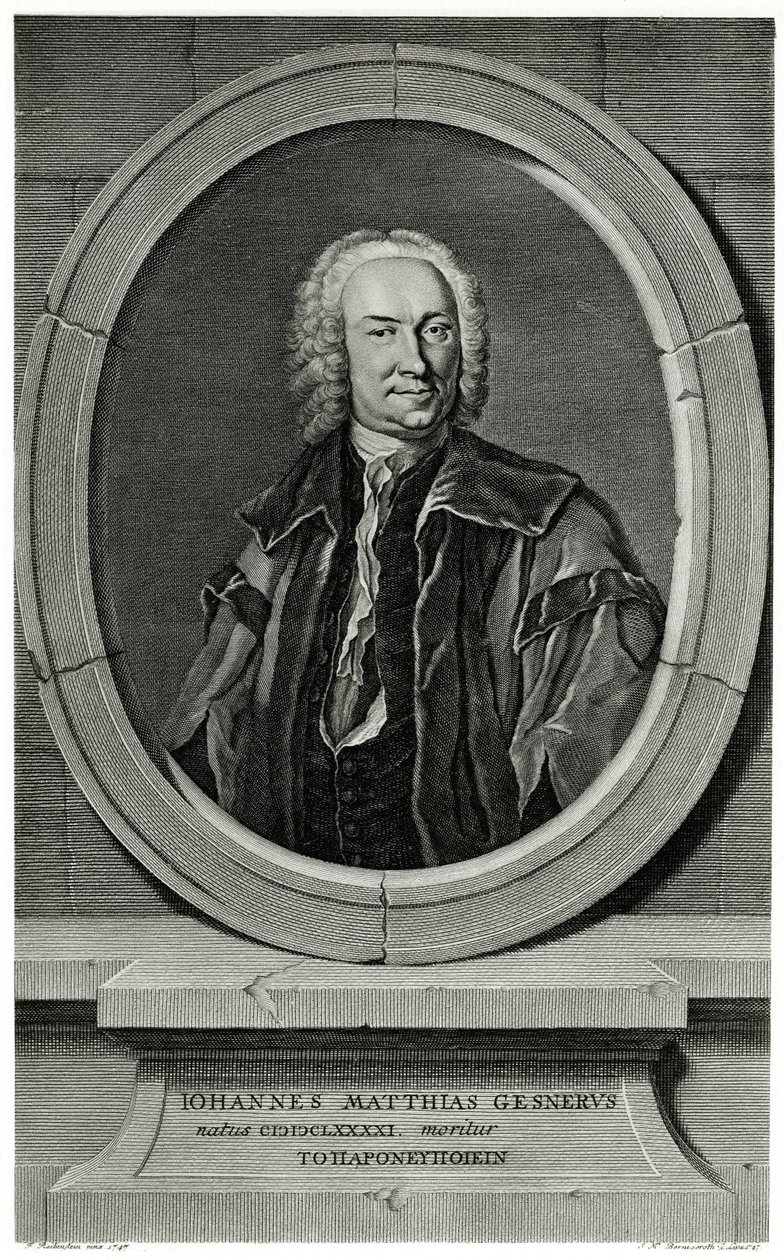 Johann Matthew Gesner by German School