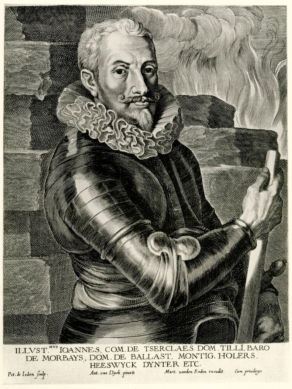 Johann Tserklaes Graf von Tilly by German School