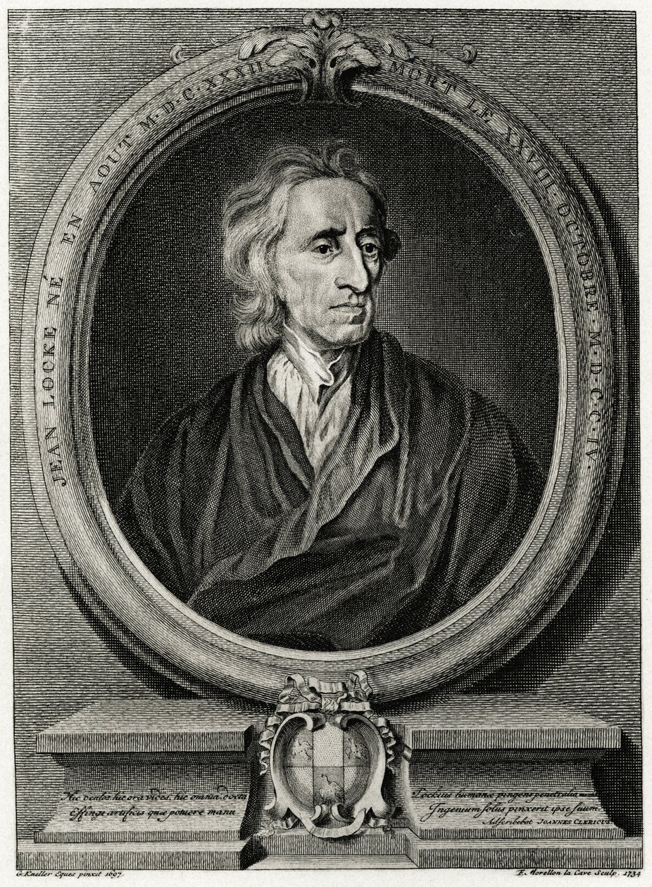 john Locke by German School