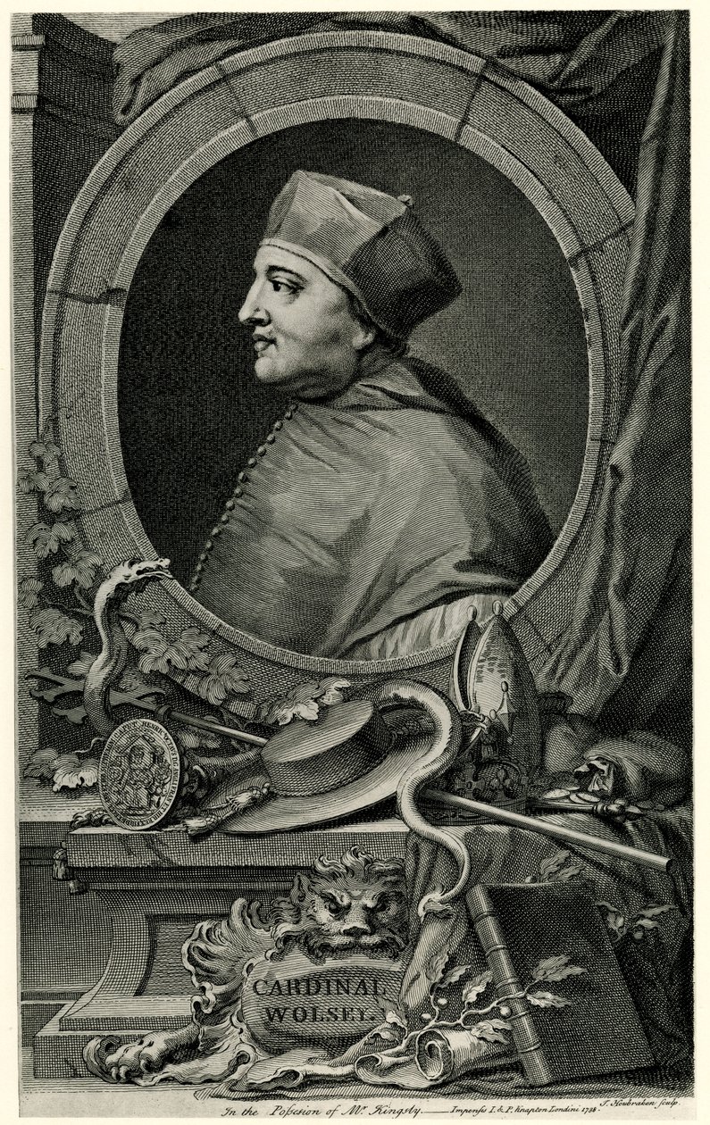 Kardinal Thomas Wolsey by German School