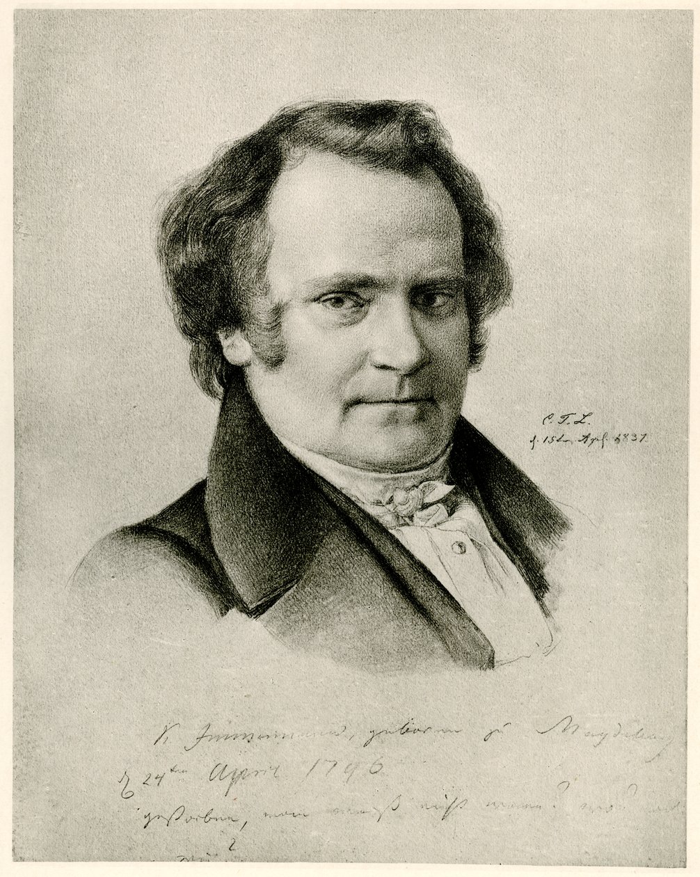 Karl Immermann, 1884-90 (fototip) by German School
