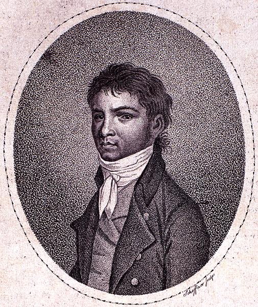 Louis van Beethoven (1712-73) Scheffner tarafından oyulmuş (mezzotint) by German School