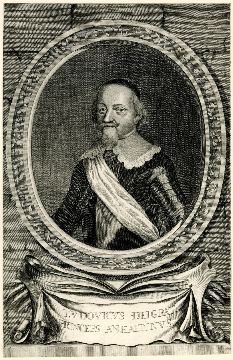 Ludwig Anhalt Prensi by German School