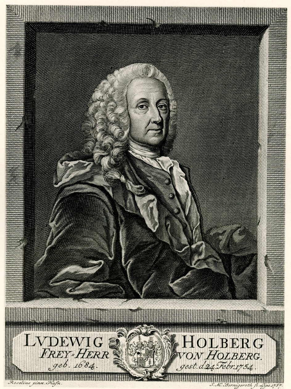 ludwig holberg by German School