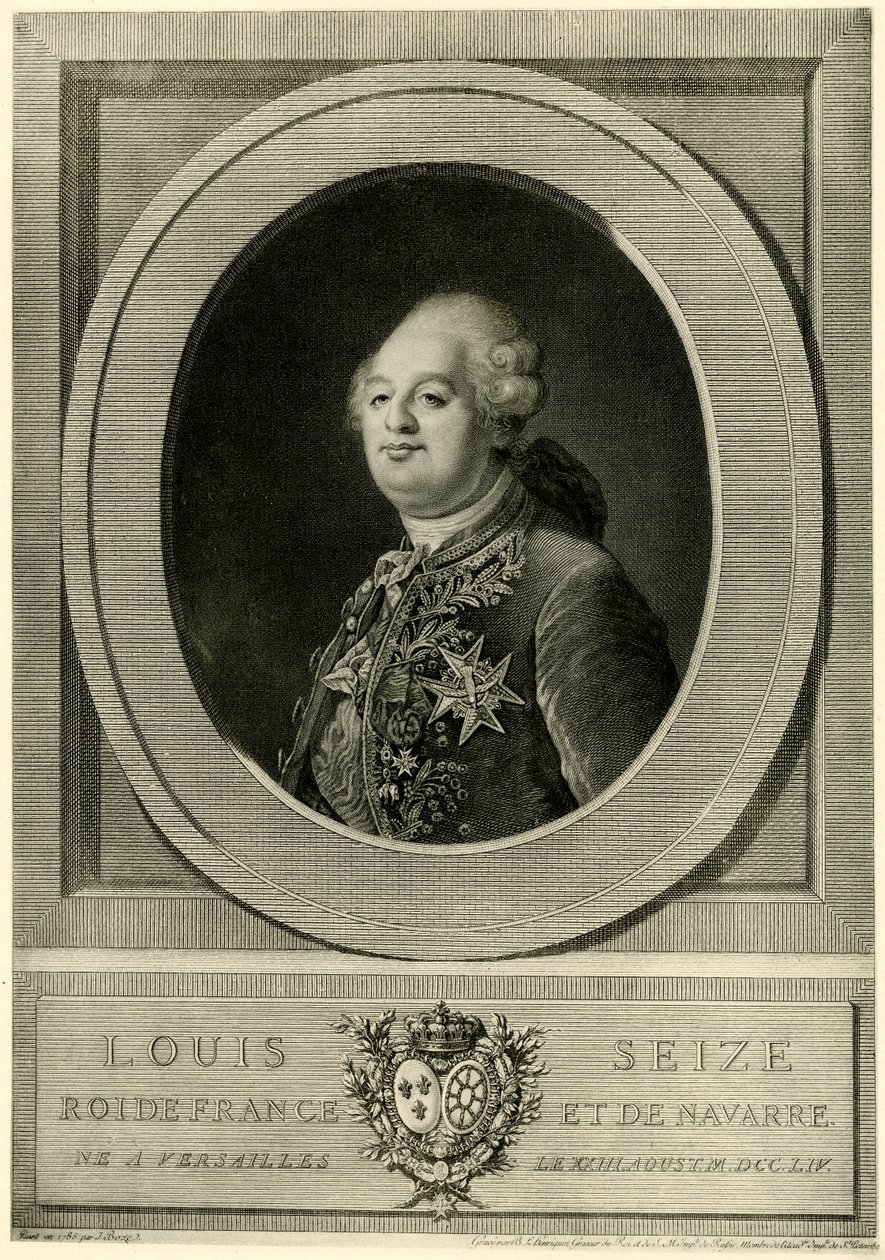Ludwig XVI., 1884-90 (fototip) by German School